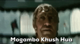  bollywood mogambo mogambo khush hua GIF