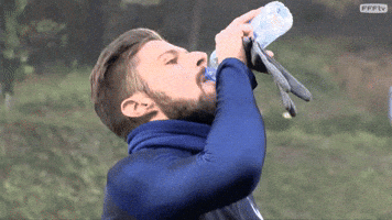 eau fontaine GIF by Equipe de France de Football
