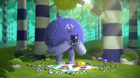 Cyan Rainbow Friends Jumpscare GIF - Cyan rainbow friends jumpscare - Discover & Share GIFs