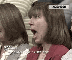 gross out oh no GIF by The Jerry Springer Show