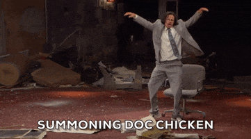 summoning doc chicken GIF by The Eric Andre Show
