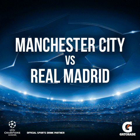 #Gatorade #Ucl #Realmadrid #Mancity #Manchestercity GIF by Flow Caribbean