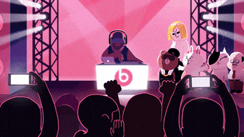 brown bear line GIF by Beats By Dre