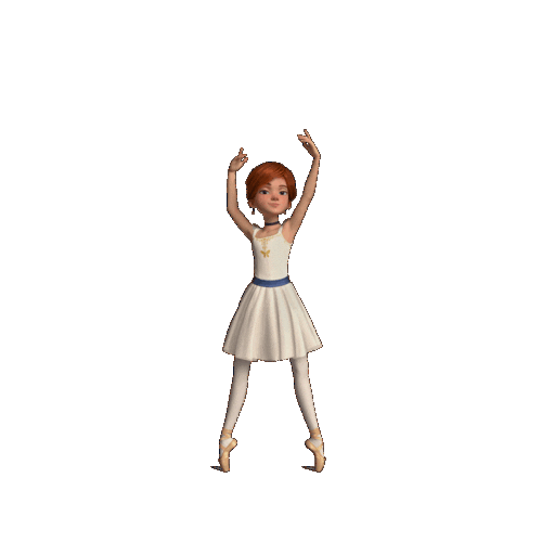 Ballerina Leap Movie Sticker by LEAP! for iOS & Android GIPHY