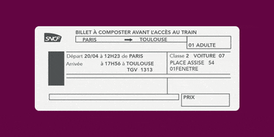 Train Voyage GIF by SNCF