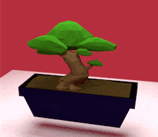 tree pot GIF by nullbody