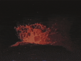 vintage erupting GIF by rotomangler