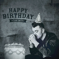 sam smith birthday GIF by iHeartRadio