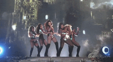 Fifth Harmony Dancing GIF by Billboard Music Awards
