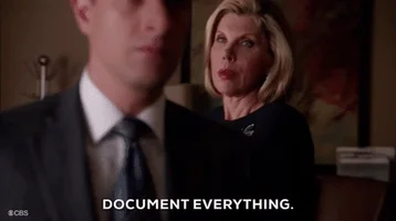  Document everyting