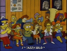 Season 3 Jazz GIF by The Simpsons