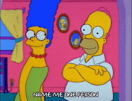 Season 3 Name GIF by The Simpsons