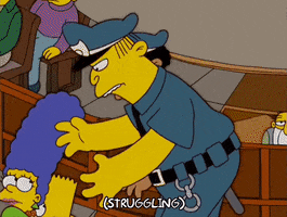Struggling Episode 16 GIF by The Simpsons