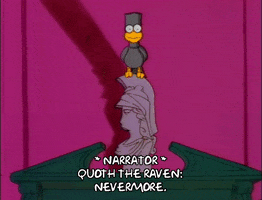 bart simpson nevermore