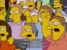 Episode 16 Thumbs Down GIF by The Simpsons