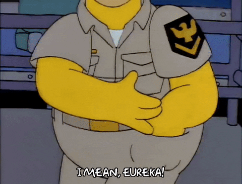 Happy Homer Simpson GIF