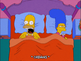 scared homer simpson GIF