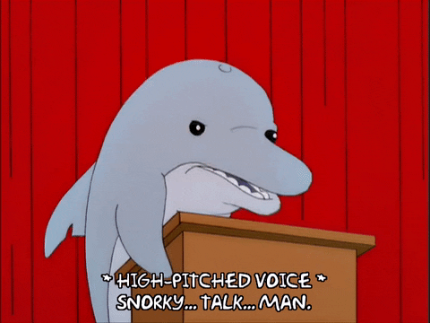Dolphin meme gif