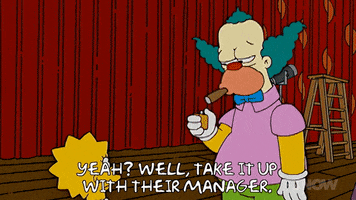 Lisa Simpson Krusty The Klown GIF by The Simpsons
