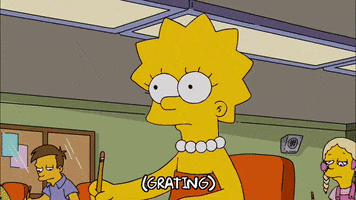 Lisa Simpson Students GIF by The Simpsons
