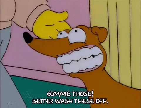 season 9 dentures GIF
