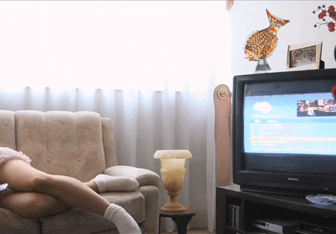 Bored Couch Potato GIF by Juno Calypso - Find & Share on GIPHY