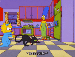 the simpsons snowball ii GIF