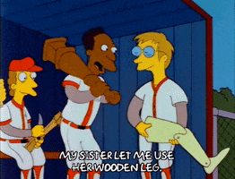 Season 3 Softball GIF by The Simpsons