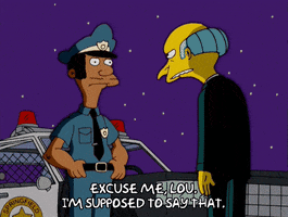 Episode 7 Lou GIF by The Simpsons