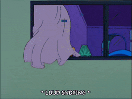 Trying To Sleep Season 13 GIF by The Simpsons