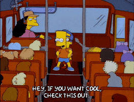 Check It Out Season 9 GIF by The Simpsons