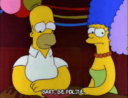 Calm Down Season 3 GIF by The Simpsons