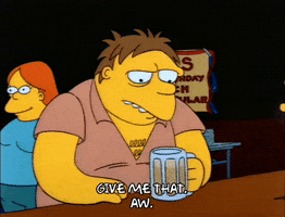 Season 3 No Drinking GIF by The Simpsons