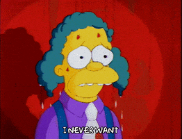 Sad Season 3 GIF by The Simpsons