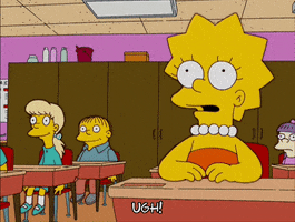 Sitting Lisa Simpson GIF by The Simpsons