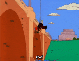 Hanging Season 3 GIF by The Simpsons