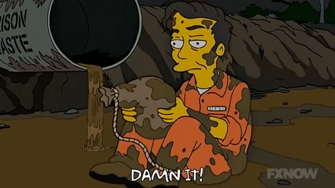 Episode 4 Sewage Drains GIF by The Simpsons