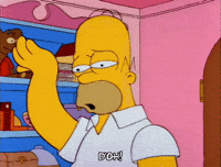 Season 3 Wall GIF by The Simpsons Season 3 Wall GIF by The Simpsons