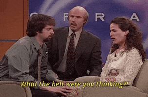 will ferrell what the hell were you thinking GIF by Saturday Night Live