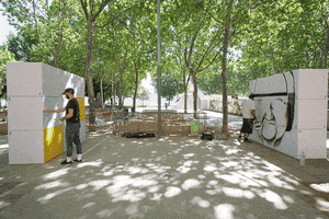 amebabcn barcelona graffiti timelapse streetart GIF