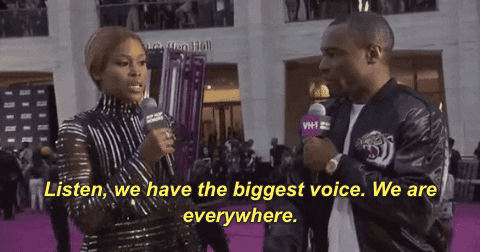 We Have The Biggest Voice GIF.