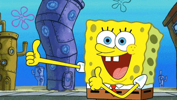 nickelodeon thumbs up GIF by SpongeBob SquarePants