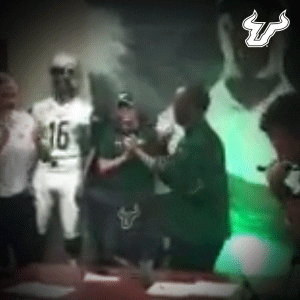 excited hype GIF by USF Athletics
