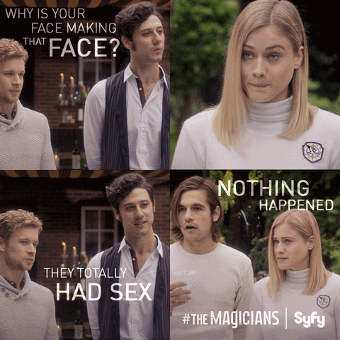 the magicians q GIF by SYFY