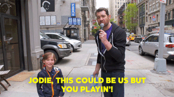 billy on the street GIF