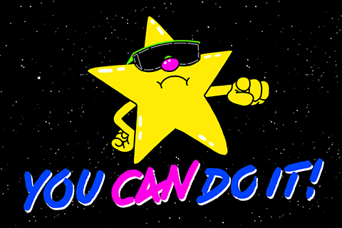 you can do it GIF by GIPHY Studios Originals