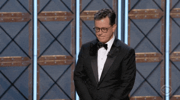 Stephen Colbert Thank You GIF by Emmys