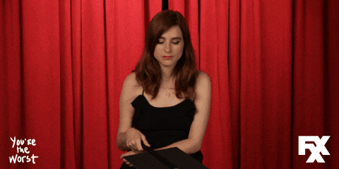 not bad aya cash GIF by You're The Worst