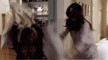 Walewska catherine zeta jones pillow war GIF