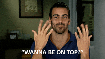 top want GIF by Nyle DiMarco